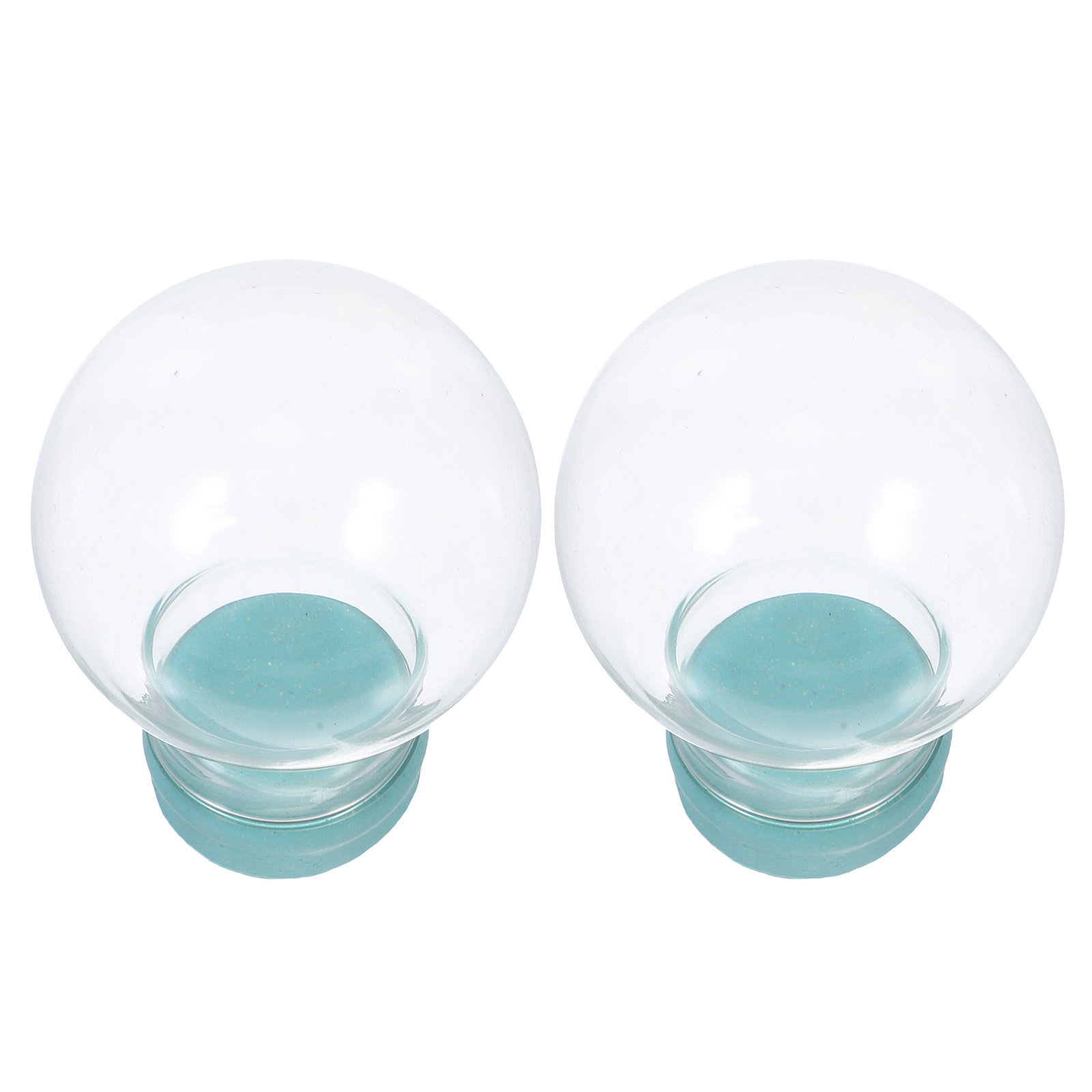 Plastic Dome Clear - 2Pcs Clear Snow Globe Dome Glass