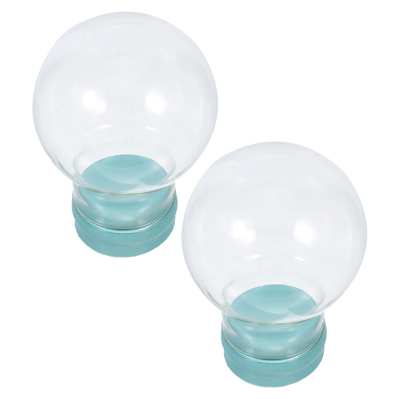 2Pcs Clear Snow Globe Dome Gla - Plastic Dome Clear recension och pris