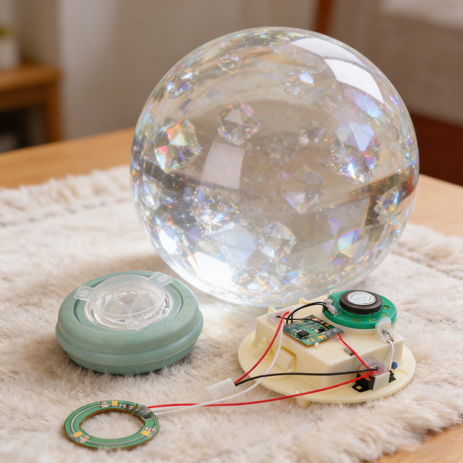 Snow Globe Movement with Music - Plastic Dome Clear recension och pris