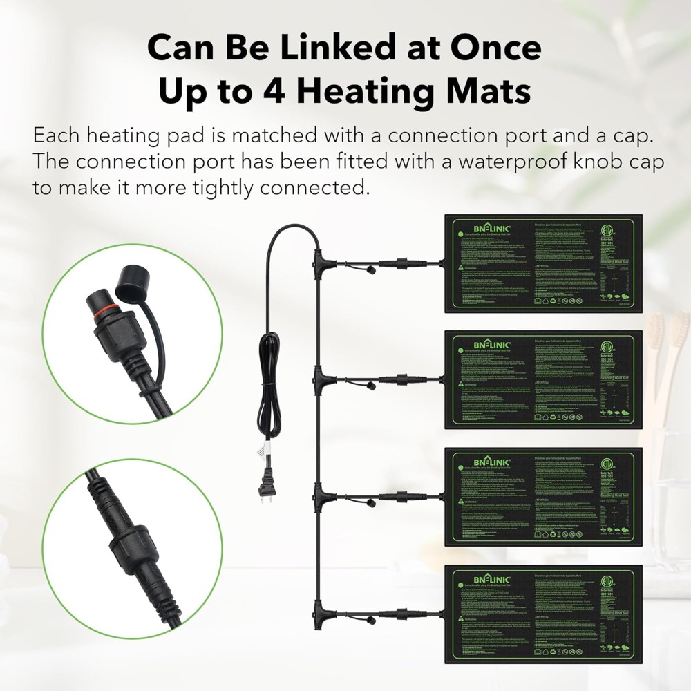 Seedling Heat Mat 10x20.75 Inc - Heat Mat Seedling recension och pris