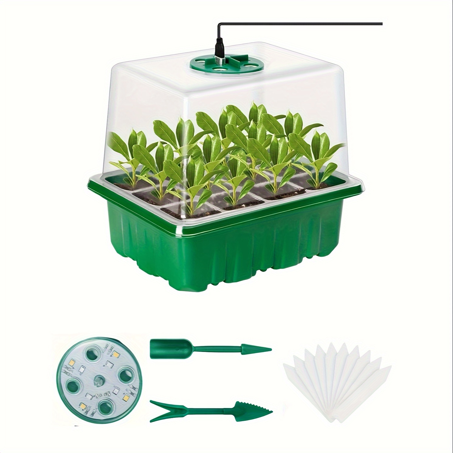 Seedling Starter Kit - 1/2/3 s - Humidity Dome Kit recension och pris