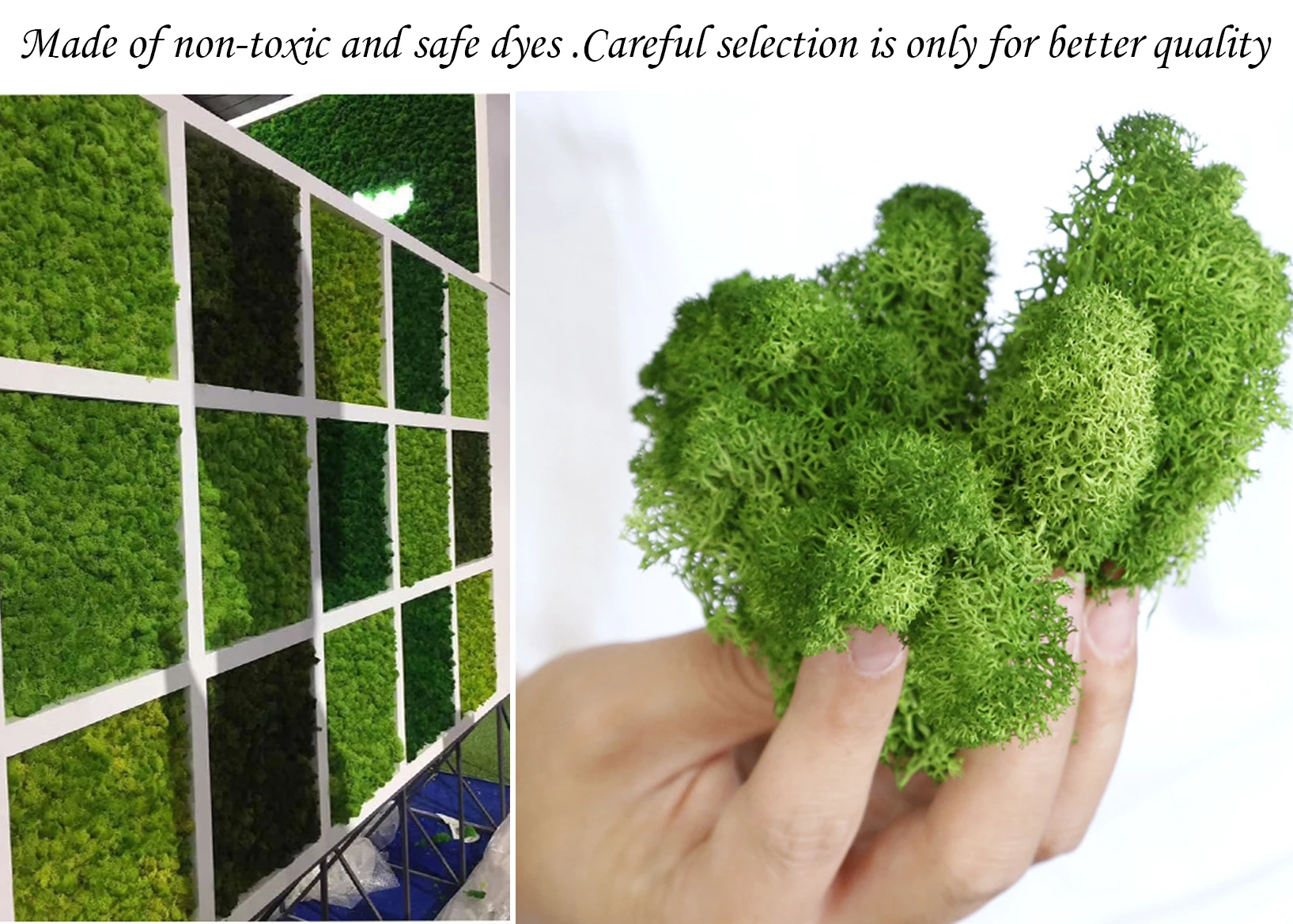 Artificial Moss for Potted Pla - Sphagnum Moss Dry recension och pris