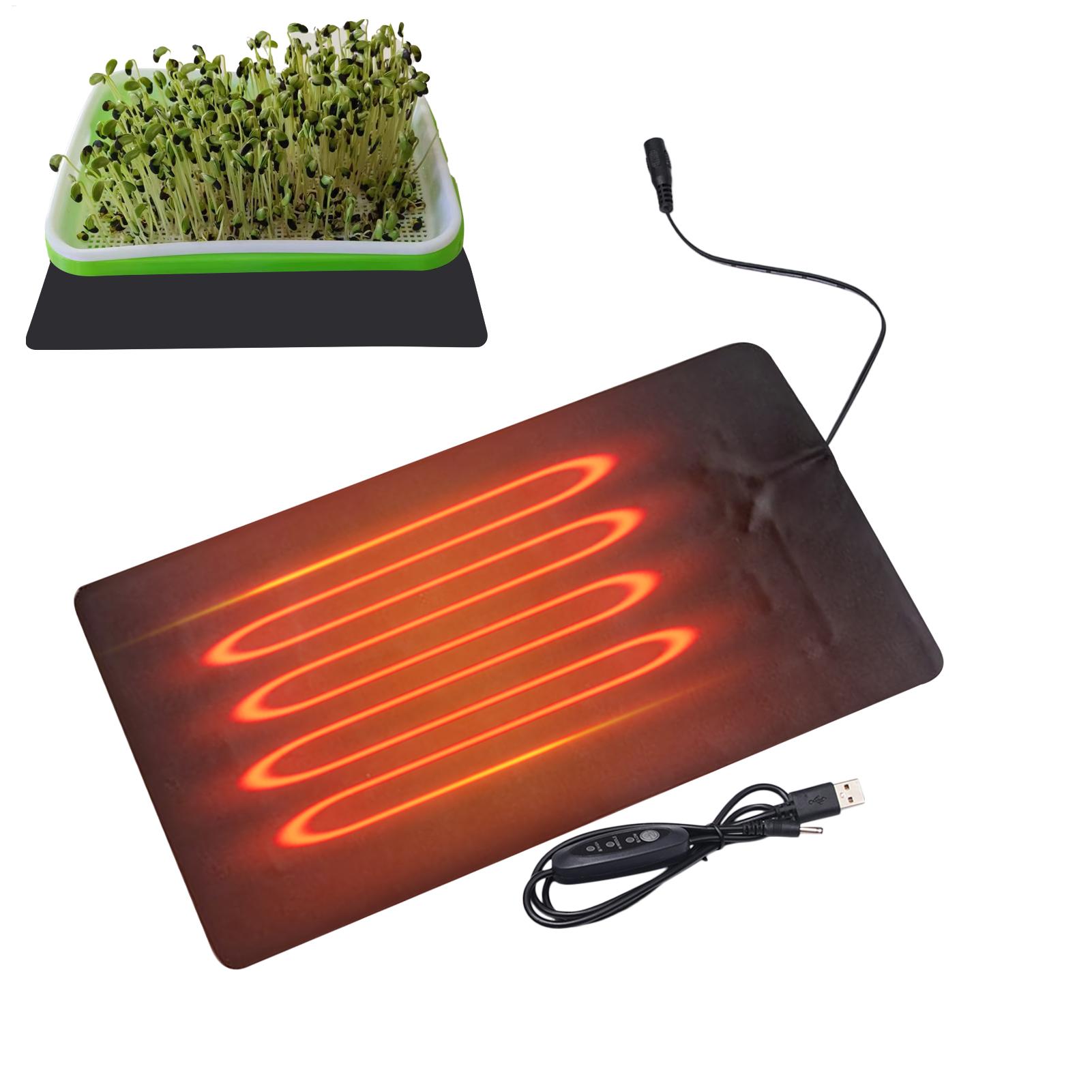 Seedling Heat Mat 5V 2A 8.5W P - Heat Mat Seedling recension och pris